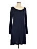 Lyss Loo Solid Blue Casual Dress Size M - photo 1