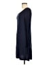 Lyss Loo Solid Blue Casual Dress Size M - photo 5