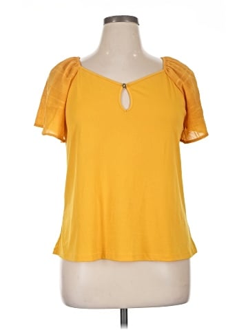 Adrienne Vittadini Short Sleeve Top (view 1)