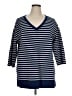 Lands' End Blue Pullover Sweater Size 1X - photo 1