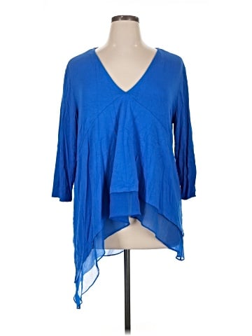 H By Halston 3/4 Sleeve Blouse (view 1)