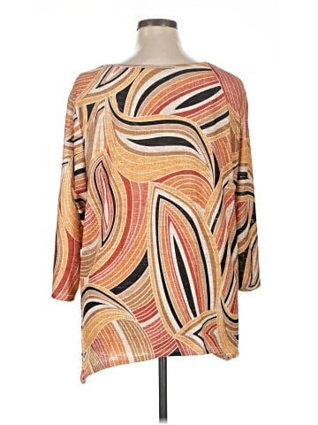 Alfred Dunner 3/4 Sleeve Blouse (view 2)