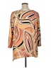 Alfred Dunner Orange 3/4 Sleeve Blouse Size XL - photo 2