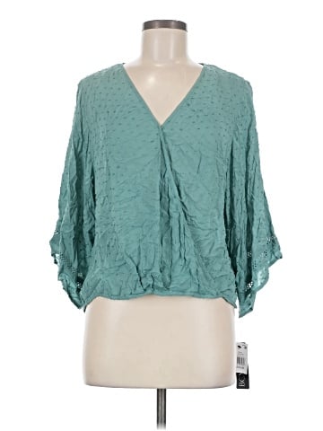BCX 3/4 Sleeve Blouse (view 1)