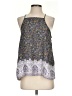 Blue Rain 100% Polyester Purple Sleeveless Blouse Size S - photo 1