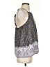 Blue Rain 100% Polyester Purple Sleeveless Blouse Size S - photo 4