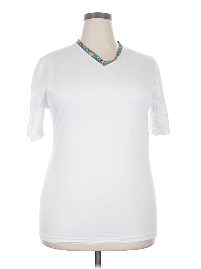 Pre-owned Assorted Brands Short Sleeve T-shirt In White