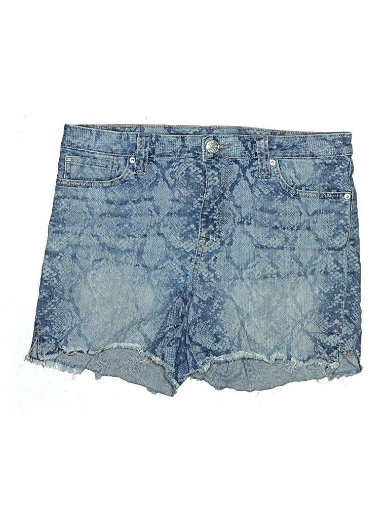 Pre-owned Seven7 Denim Shorts In Blue
