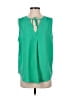 Merona 100% Polyester Green Sleeveless Blouse Size XXL - photo 1
