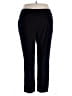 D&Co. Solid Black Casual Pants Size 2X - photo 2