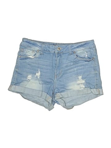 Wax Jean Denim Shorts (view 1)