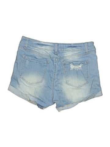 Wax Jean Denim Shorts (view 2)