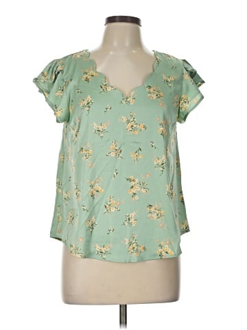 Mine Short Sleeve Blouse (view 1)