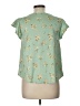 Mine Green Short Sleeve Blouse Size L - photo 2