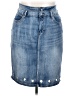 Hydraulic Blue Denim Skirt Size 16 - photo 1