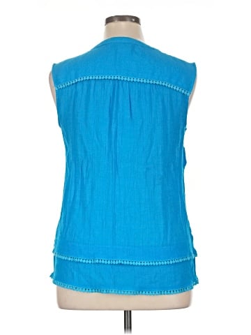Counterparts Sleeveless Blouse (view 2)
