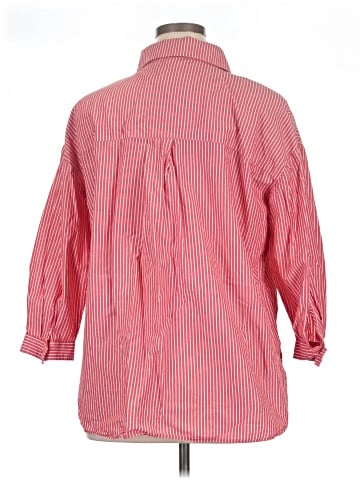 DKNY 3/4 Sleeve Button-Down Shirt (view 2)