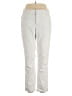 Chaps Solid Ivory Casual Pants Size 12 - photo 1