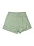 Nike 100% Polyester Solid Green Athletic Shorts Size P (petite) - photo 1