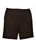 Notations Solid Brown Shorts Size 20 - photo 2