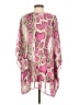 Adrienne 100% Polyester Pink Kimono Size S - photo 2