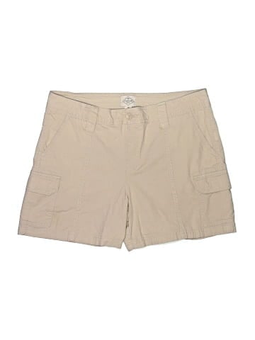 St. John's Bay Khaki Shorts (view 1)