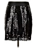 The Limited 100% Polyester Graphic Black Formal Skirt Size 2 - photo 1