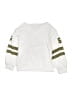 Shein 100% Polyester White Sweatshirt Size 11 - photo 2