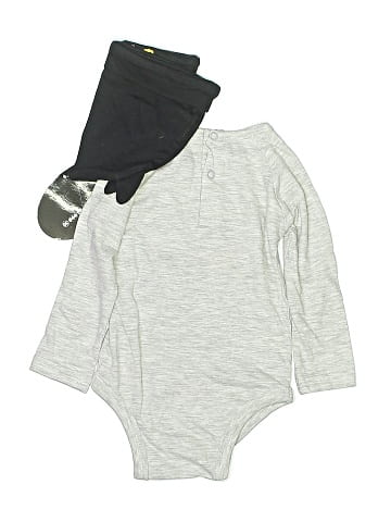 Batman Long Sleeve Onesie (view 2)