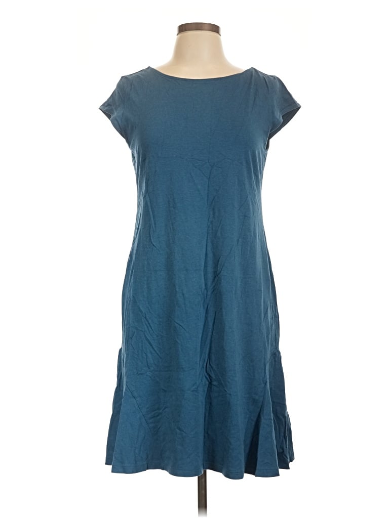 Pre-owned Uniqlo Casual Dress In Teal
