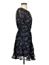 Francesca's 100% Polyester Stars Blue Cocktail Dress Size S - photo 4