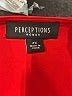 Perceptions Red 3/4 Sleeve Top Size 2X - photo 7