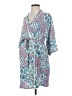 Motherhood 100% Rayon Teal Pink Kimono Size Sm Maternity - photo 1