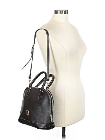 Dooney & Bourke Leather Satchel (view 2)