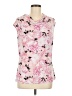 Kasper Floral Pink Sleeveless Blouse Size M - photo 1