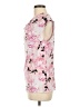 Kasper Floral Pink Sleeveless Blouse Size M - photo 5
