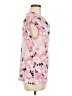 Kasper Floral Pink Sleeveless Blouse Size M - photo 4