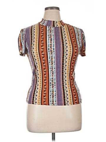 One Step Up Short Sleeve Turtleneck (view 1)