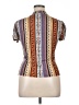 One Step Up Brown Short Sleeve Turtleneck Size XL - photo 2