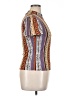 One Step Up Brown Short Sleeve Turtleneck Size XL - photo 4