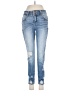 BKE Hearts Blue Jeans Size 27 waist - photo 1