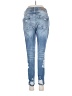 BKE Hearts Blue Jeans Size 27 waist - photo 2
