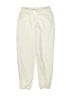 Cat & Jack Solid Ivory Sweatpants Size 10 - 12 - photo 1