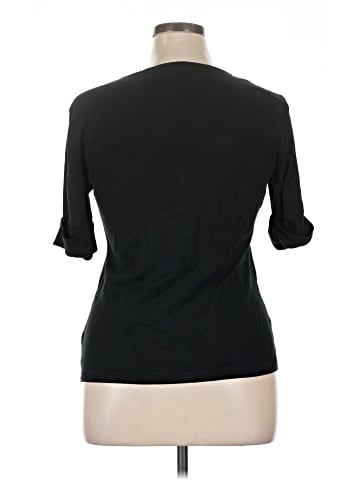 Lauren by Ralph Lauren 3/4 Sleeve T-Shirt (view 2)