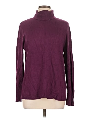 JM Collection Turtleneck Sweater (view 1)