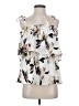 Leith 100% Polyester Ivory Sleeveless Blouse Size XS - photo 1