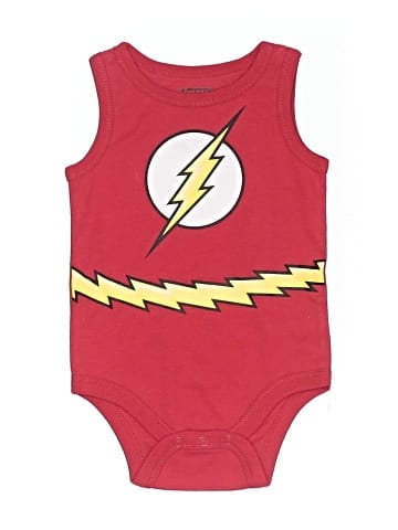 Justice League Short Sleeve Onesie (view 1)