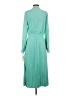 Calvin Klein 100% Polyester Teal Casual Dress Size 2 - photo 2
