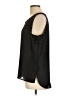 Dex 100% Polyester Black Sleeveless Blouse Size L - photo 5