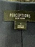 Perceptions Floral Black Casual Dress Size S - photo 7